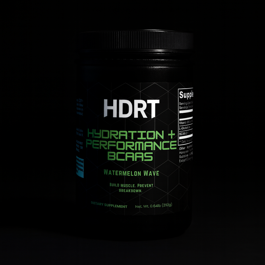 HDRT Hydration + Performance BCAAs | 5000mg BCAAs + Glutamine